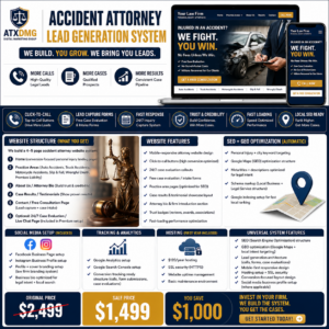 ACCIDENT ATTORNEY LEAD GENERATION SYSTEM