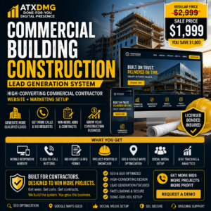COMMERCIAL BUILDING CONSTRUCTION LEAD GENERATION SYSTEM