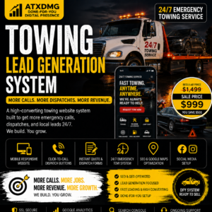 TOWING LEAD GENERATION SYSTEM